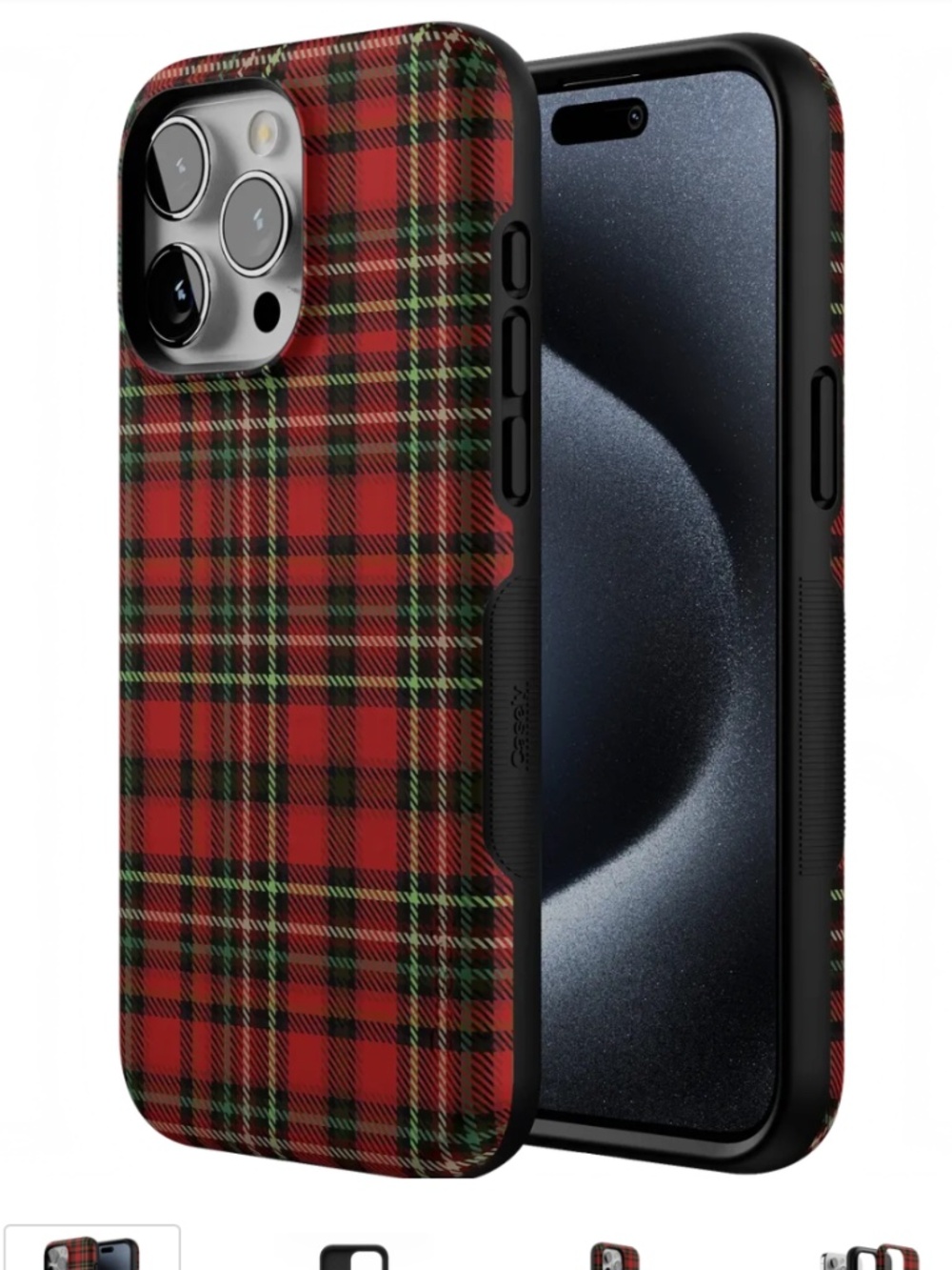 Fireside Flannel Signature Plaid Case iPhone 15 PRO - Picture 2 of 4